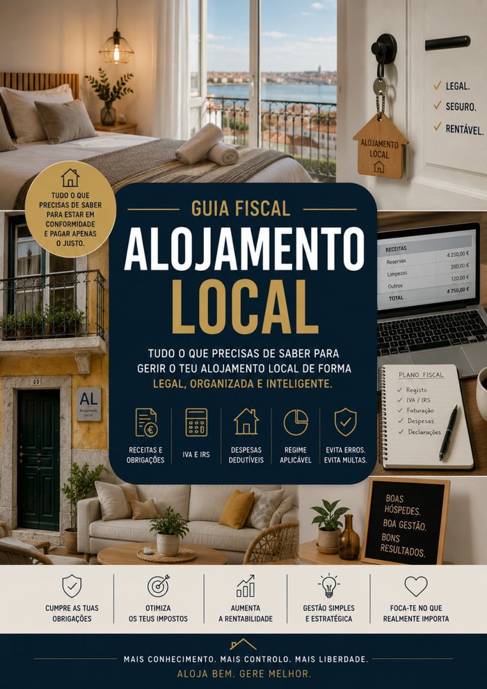Capa do Guia Fiscal para Alojamento Local 2026
